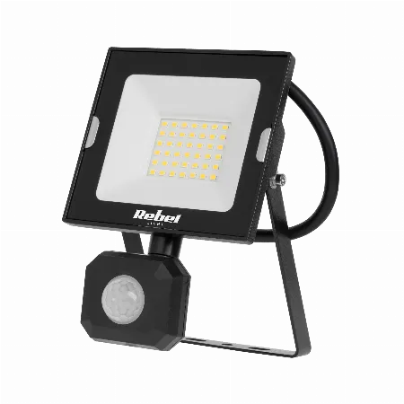 Reflector LED 30W 4000K cu Senzor 230V Rebel