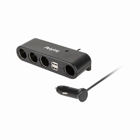 Splitter Bricheta Auto X4 cu USB si Cablu Peiying