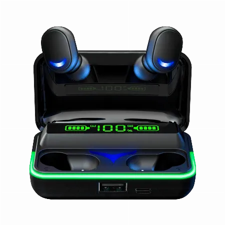 Casti Bluetooth 5.0 Rebel SN-E10 cu etui de incarcare