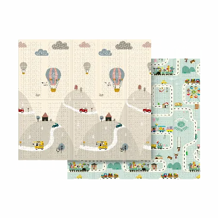 Covoras de Joaca Bebelusi 200X180CM Masini Rebel