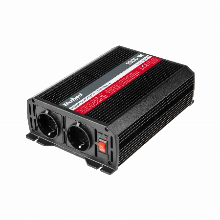 Invertor 24V/230V 1000W cu 2 prize tip F (germane)