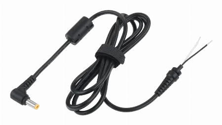 Fisa unghiulara 5,5/2,5 mm cu cablu pentru montaj