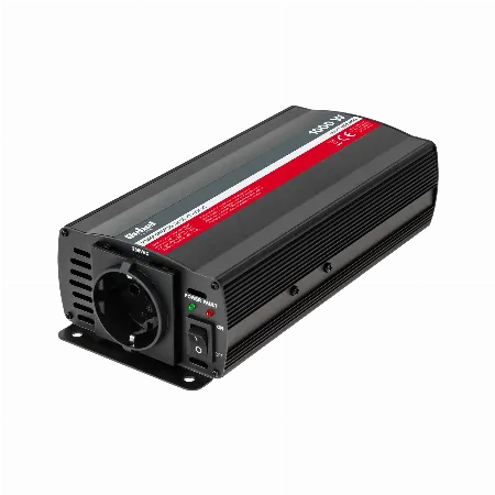 Invertor auto Rebel 12 V/230 V 500 W, priza tip F