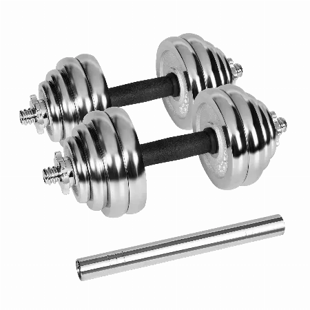 Gantere Reglabile cu Valiza Total 30KG Rebel Active
