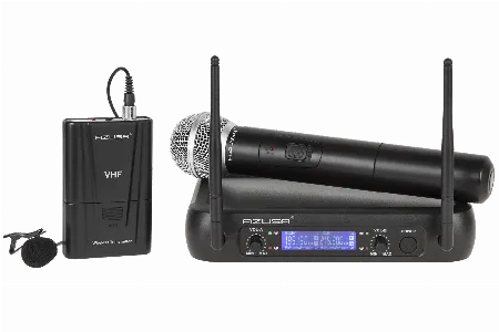 Set Doua Microfoane (Mana + Clip) VHF Rebel