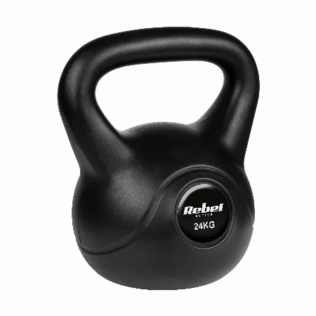 Kettlebell din bitum 24 kg REBEL ACTIVE