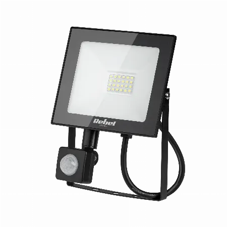 Reflector LED Rebel 20 W, 3000 K, cu senzor de miscare si crepuscular