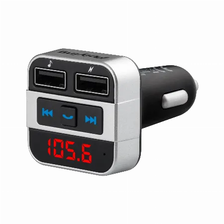 Transmiter FM auto cu Bluetooth si 2x USB