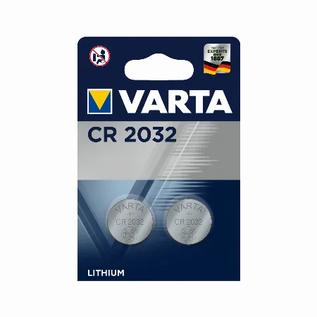 Baterie litiu CR2032 VARTA, blister 2 buc.