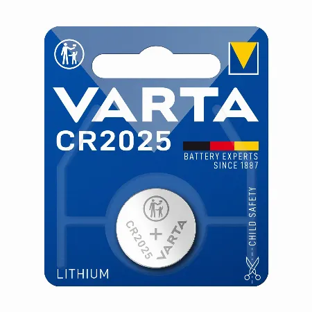Baterie litiu VARTA CR2025 3 V, 1 buc.