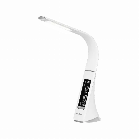 Lampa LED de birou Rebel cu ceas, calendar si termometru