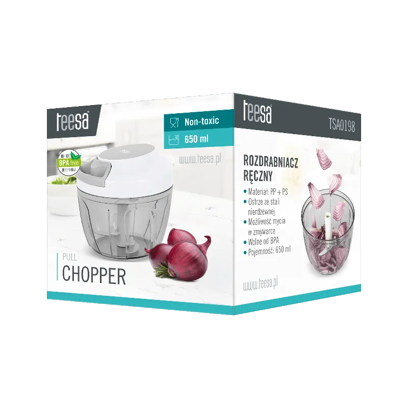Chopper Manual 650ML Teesa