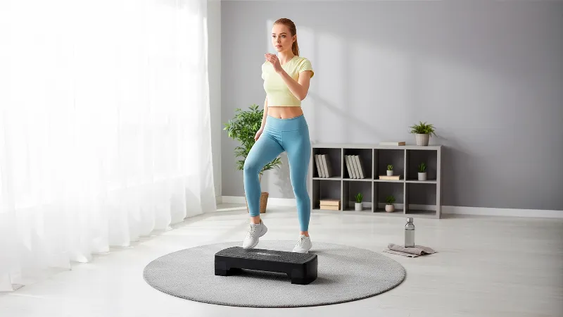 Stepper Aerobic 68CM Ajustabil 3 Nivele Rebel Active