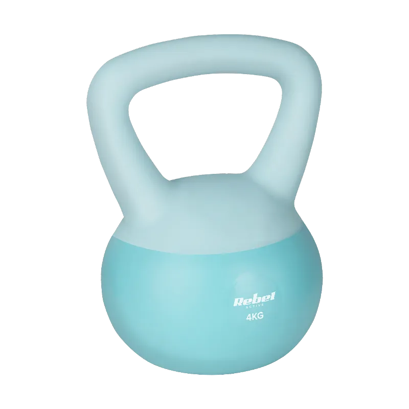 Kettlebell Vinil 4 KG Rebel Active