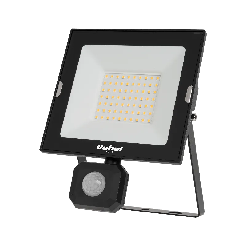 Reflector LED 50W 6500K Senzor Miscare Rebel