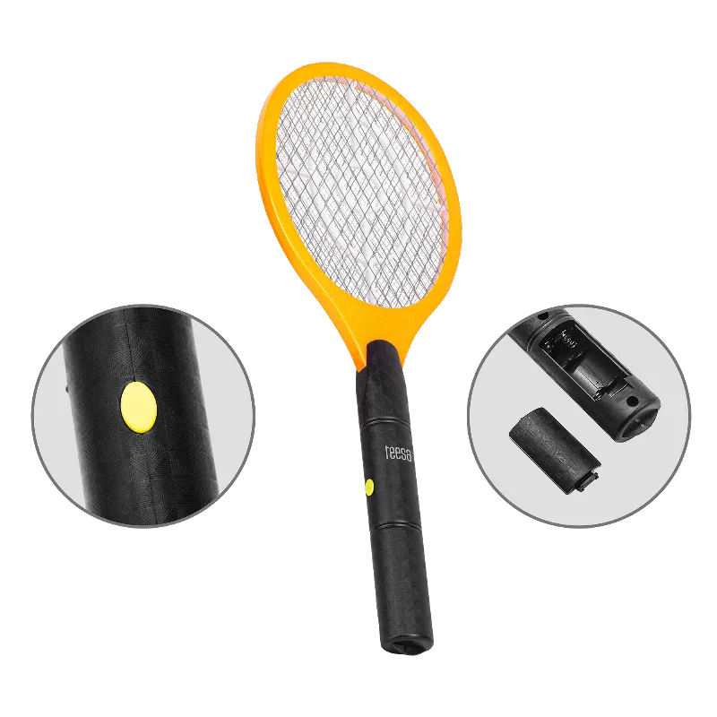 Racheta electrica pentru insecte Teesa, portocalie