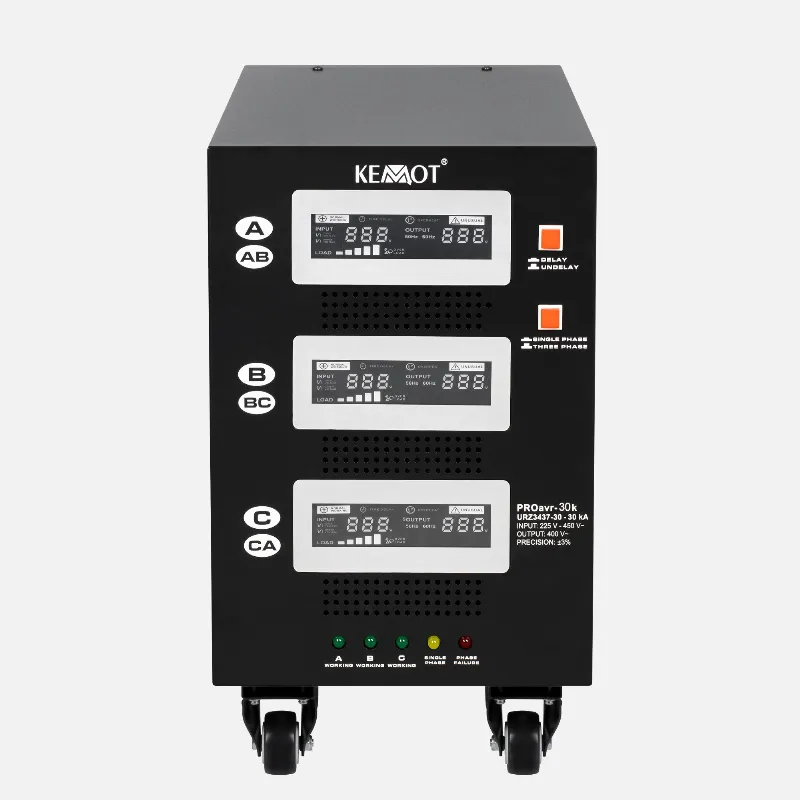 Stabilizator Servomotor Trifazat 30KVA Proavr-30K Kemot