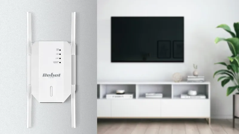 Range Extender Repeater 2.4-5 Ghz Rebel