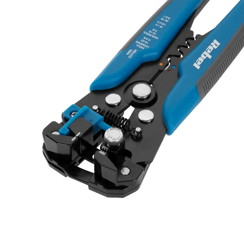 Cleste de sertizare cu set de conectori Rebel RB-1014