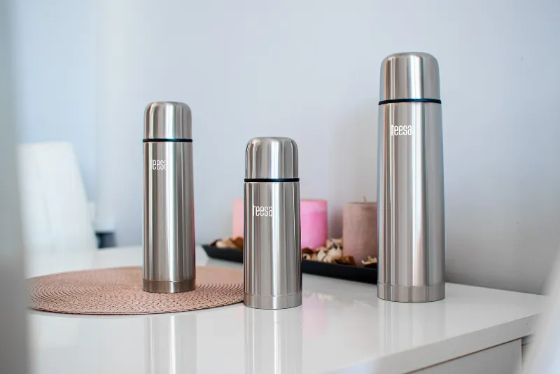 Termos argintiu TEESA 500 ml