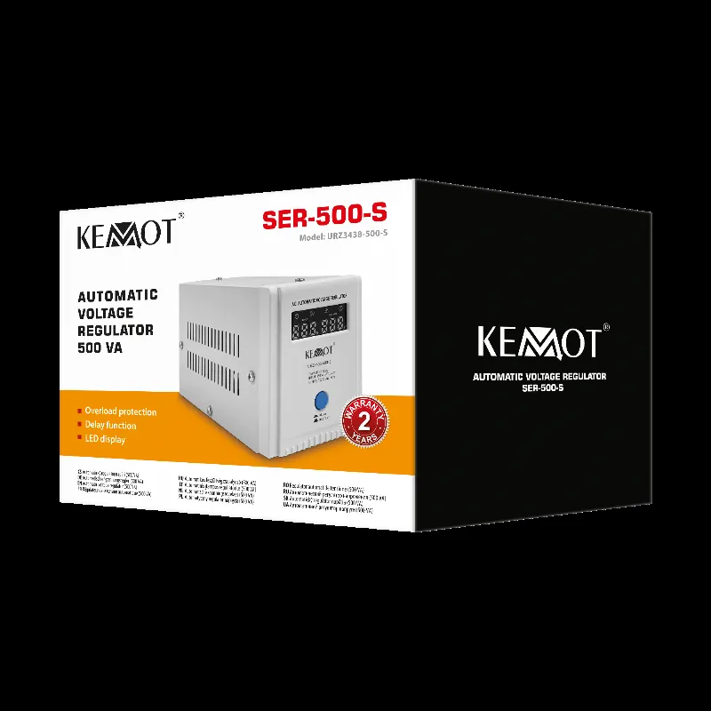 Stabilizator automat de tensiune Kemot URZ3438-500-S, 500 VA