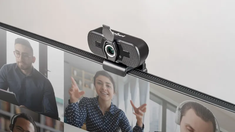 Camera web Rebel KOM1056 1080p Full HD