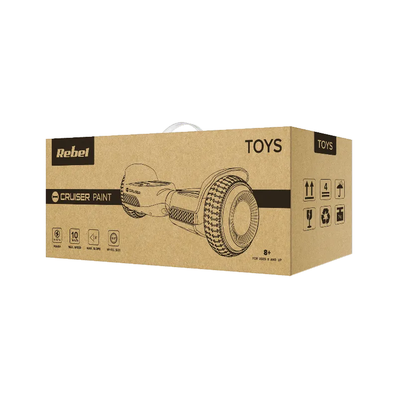 Scooter Hoverboard Cruiser Paint Rebel
