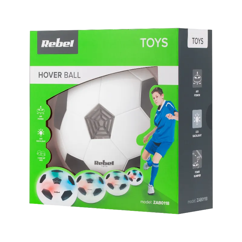 Minge aeriana Rebel Ball cu lumini LED