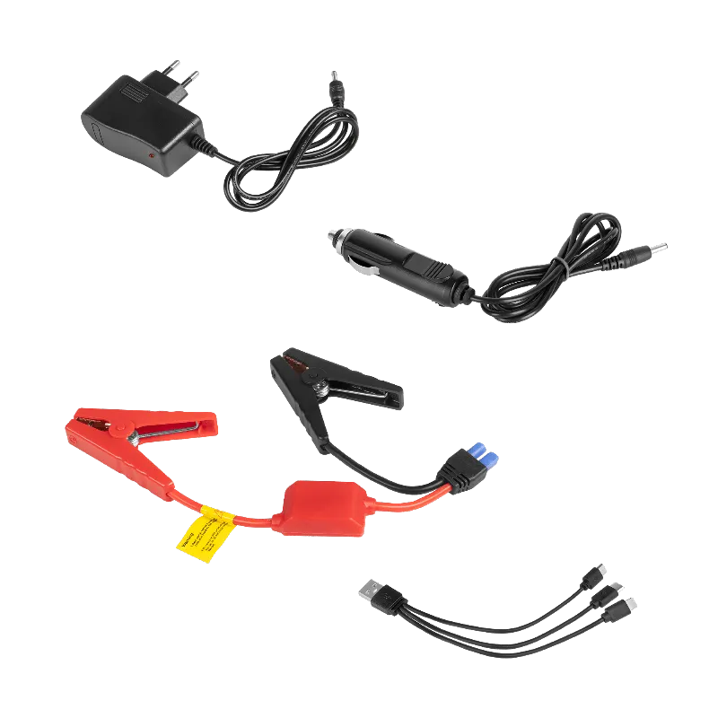 Jump starter power bank cu compresor Rebel