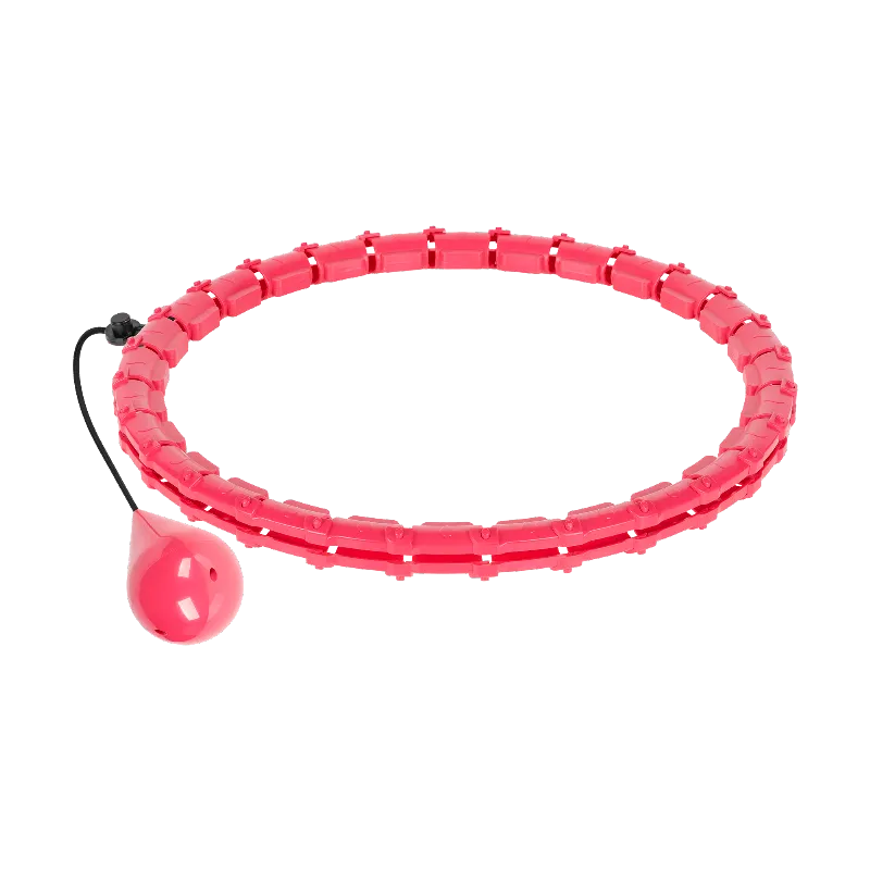 Cerc Fitness Smart Hula Hop 50 CM Roz Rebel Active