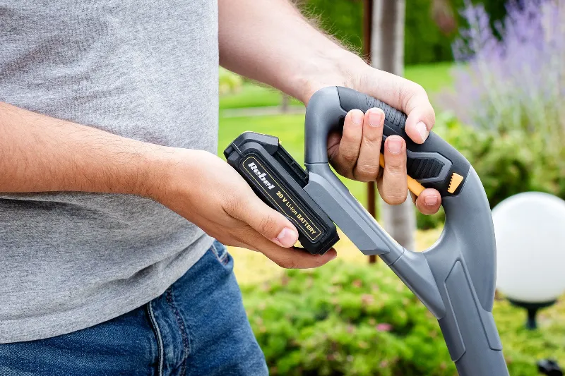 Trimmer electric cu acumulator Rebel RB-5002 20V