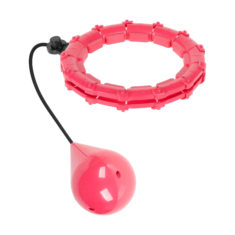 Cerc Fitness Smart Hula Hop 50 CM Roz Rebel Active