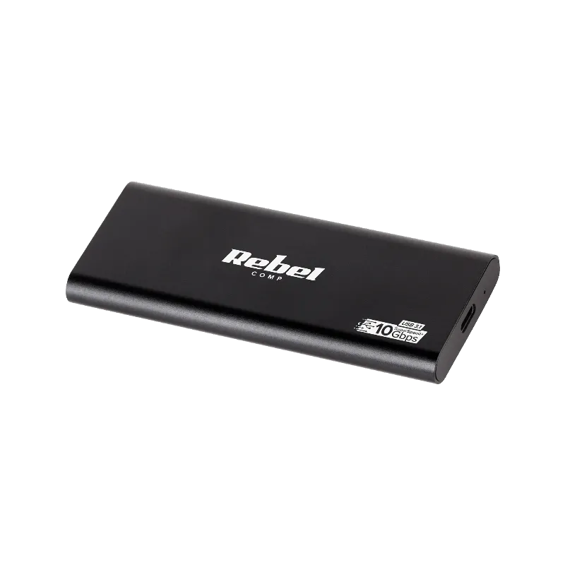 Rack extern aluminiu pentru SSD M.2 SATA, USB 3.1 tip C, Rebel