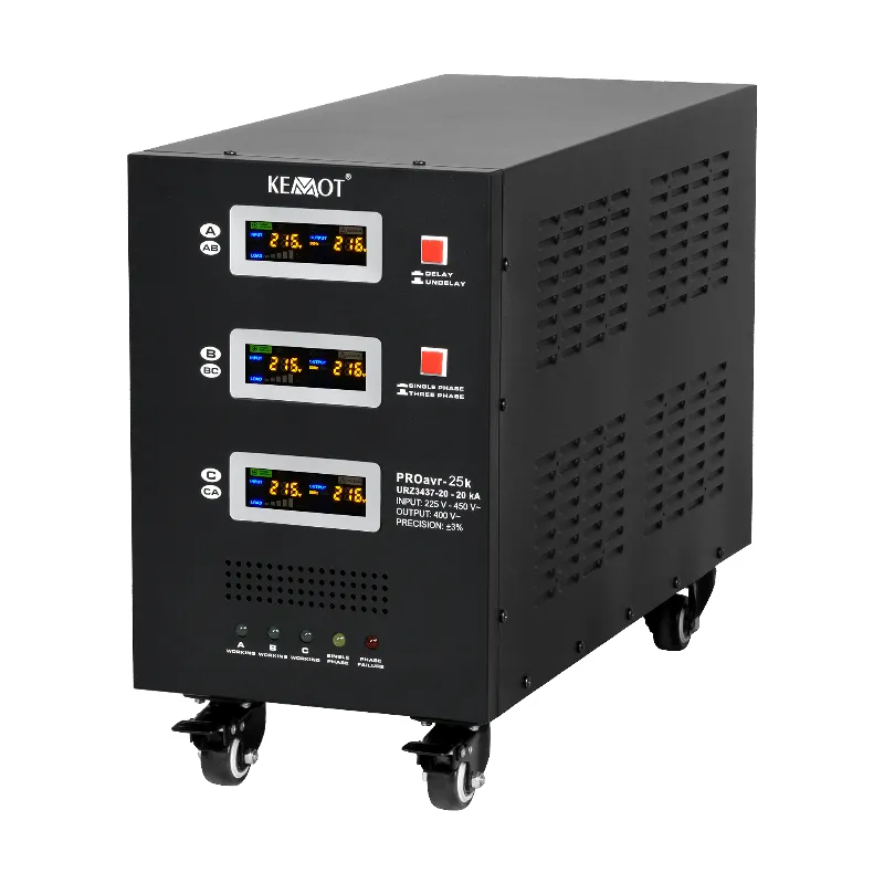 Stabilizator Servomotor Trifazat 25KVA Proavr-25K Kemot