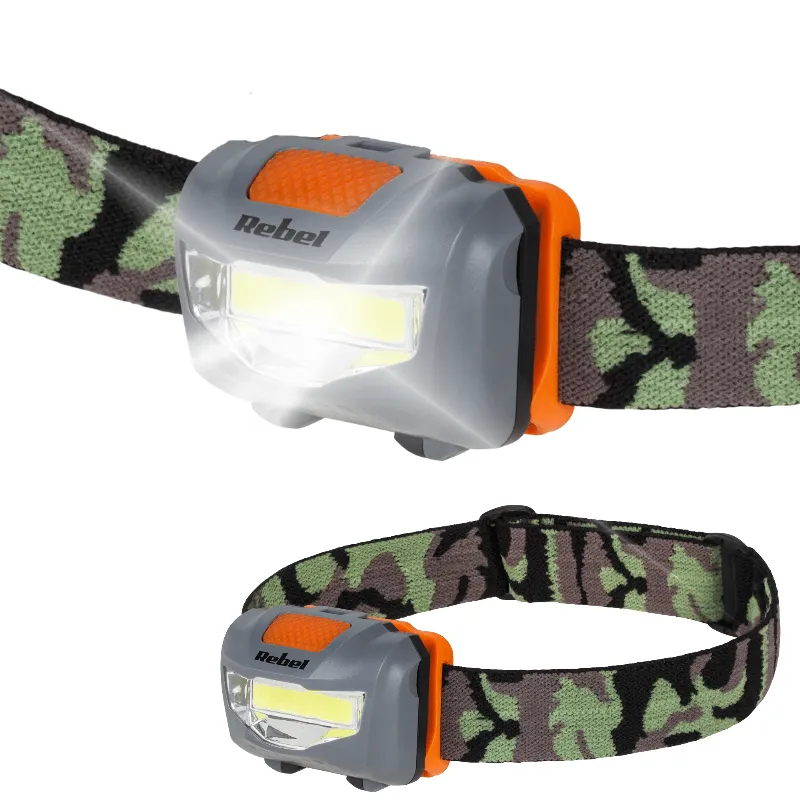 Lanterna frontala Rebel 3W COB 120 lm