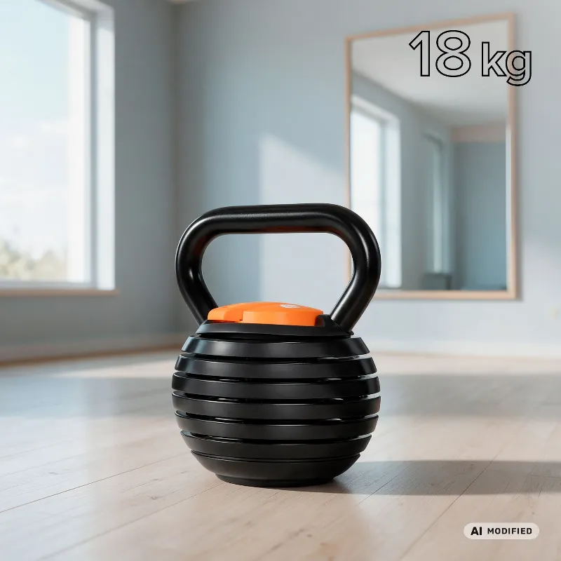 Kettle Bell Ajustabil 6 Talere 3.5-18KG Rebel Active