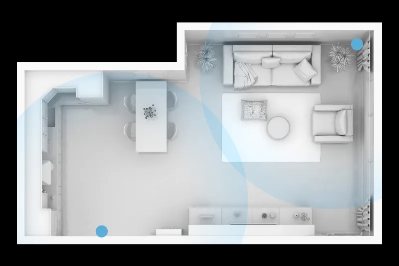 Range Extender Repeater 2.4-5 Ghz Rebel