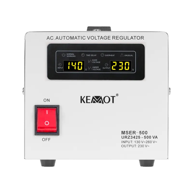 Stabilizator automat de tensiune Kemot MSER-500, 500 VA, servomotor