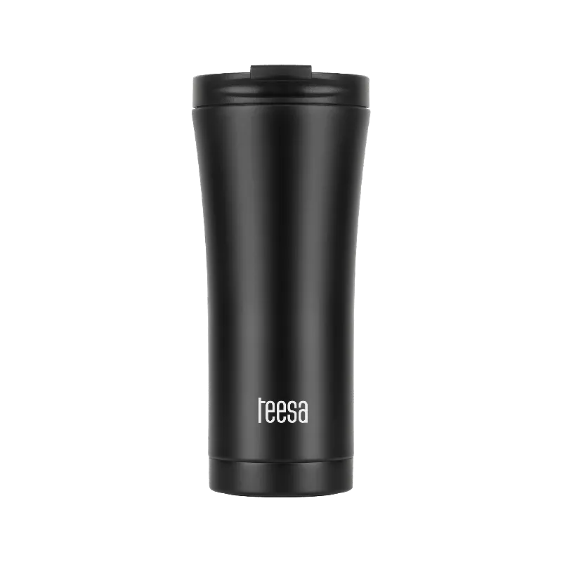 Cana termica Teesa TSA0007, 500 ml, neagra