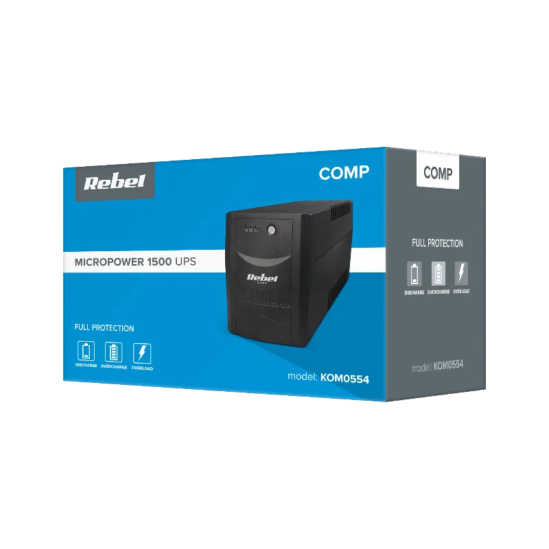 UPS Rebel Micropower 1500, 1500 VA / 900 W