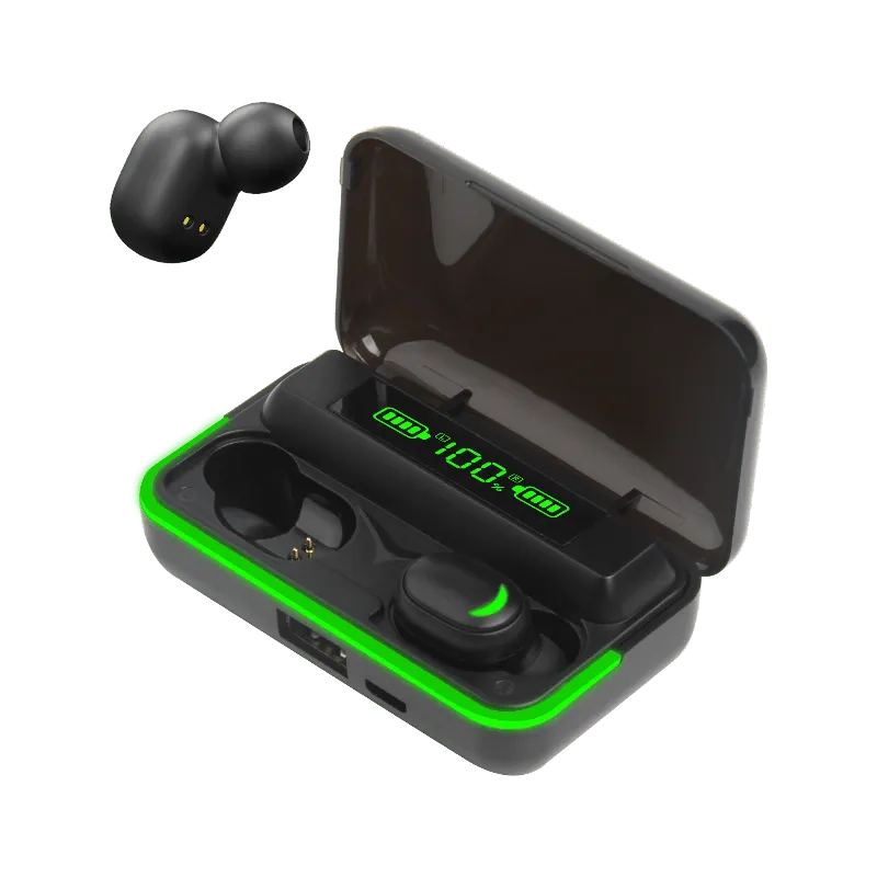 Casti Bluetooth 5.0 Rebel SN-E10 cu etui de incarcare