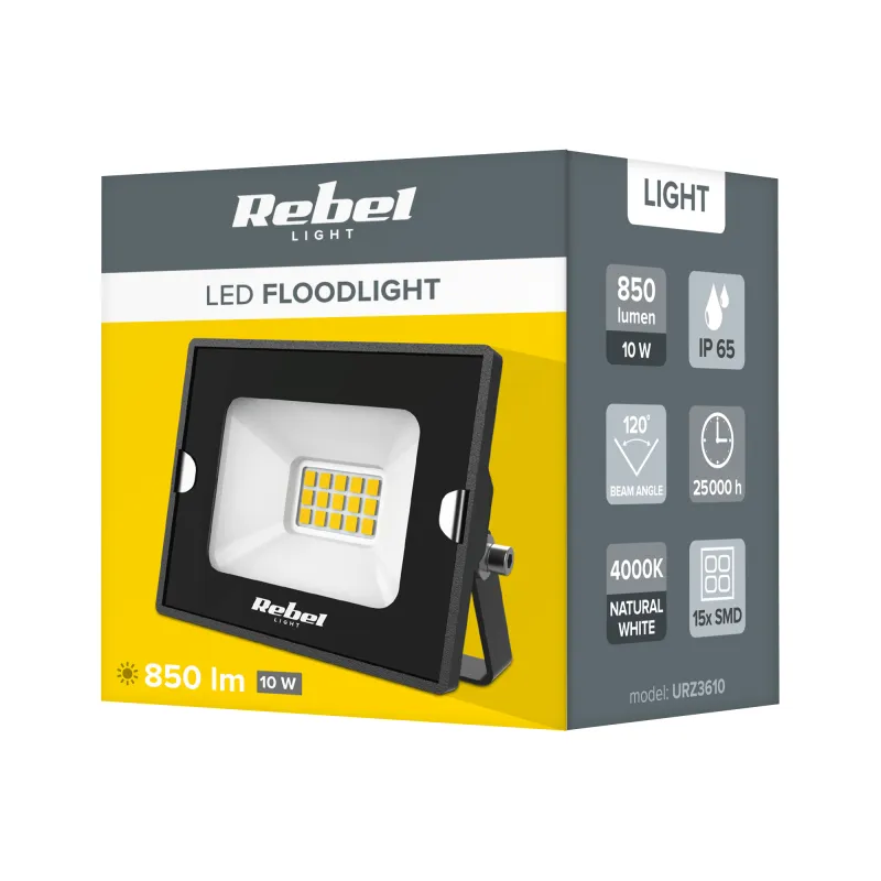 Reflector LED Rebel 10W 4000K 230V