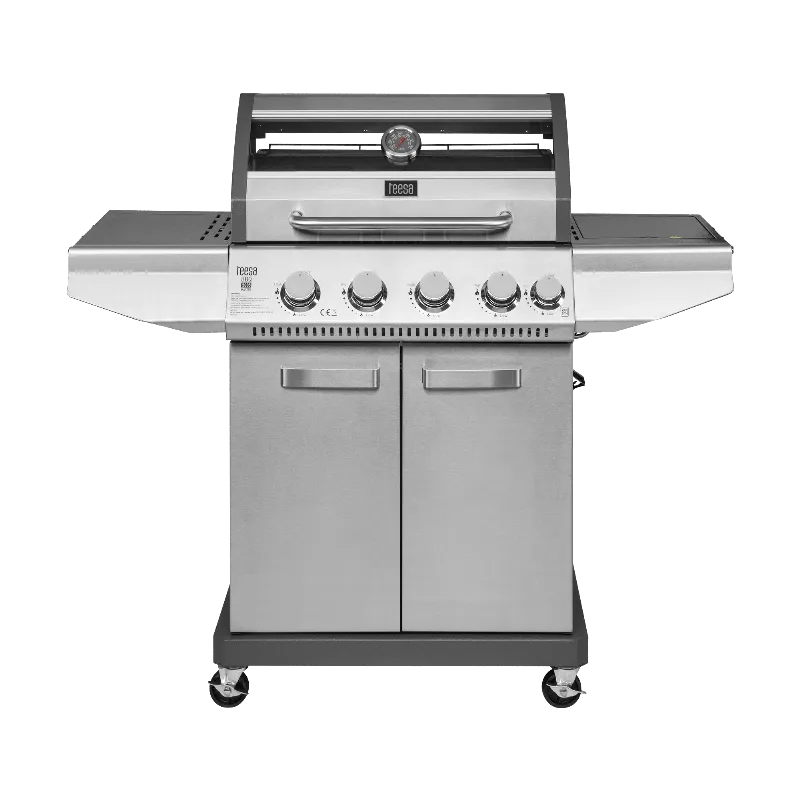 Grill Gaz 5 Arzatoare Bbq 5005 Master Grill Teesa
