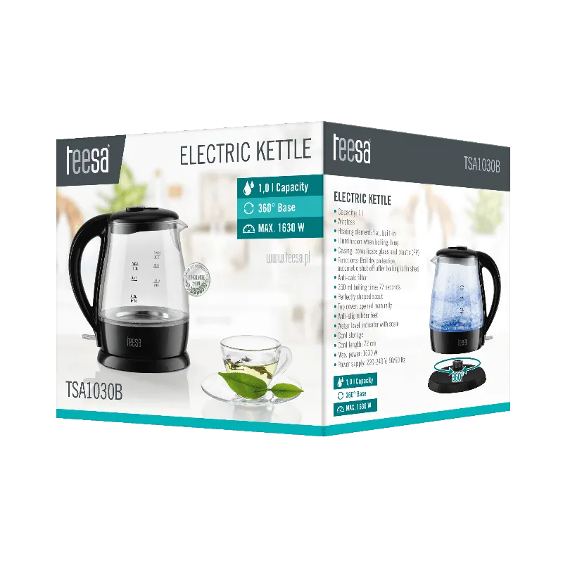 Fierbator Electric Cordless 1L Teesa