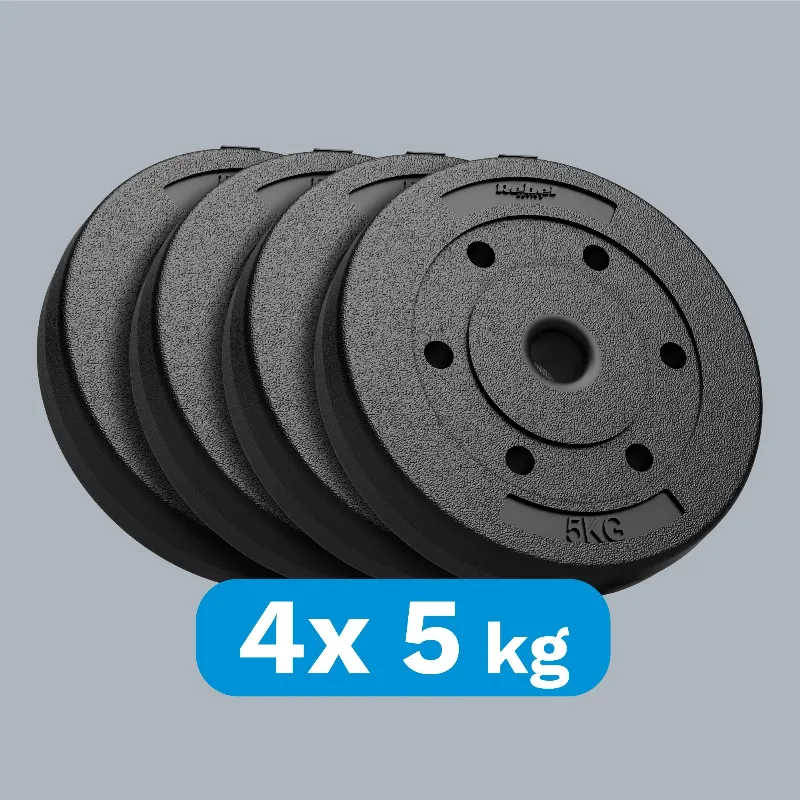 Disc Greutate Compozit Set 4 X 5 KG Rebel Active
