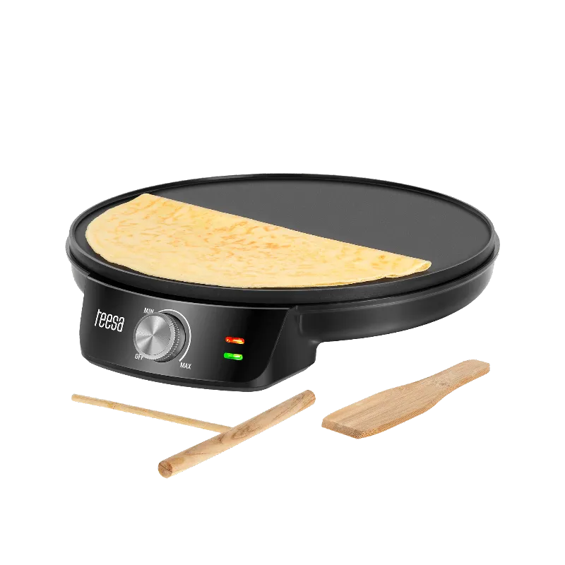 Aparat pentru Preparat Clatite 30CM 1200W Teesa