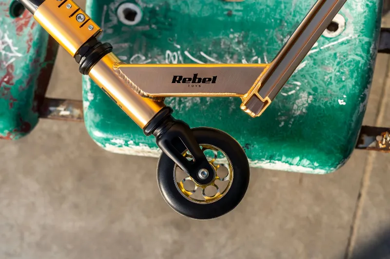 Trotineta acrobatii Rebel Skater Pro Gold