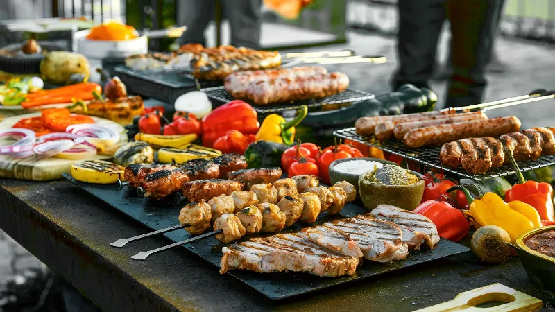 Grill Gaz 5 Arzatoare Bbq 5007 Master Grill Teesa