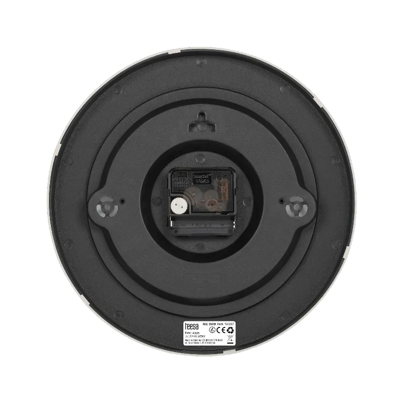 Ceas de perete Teesa 25 cm alb