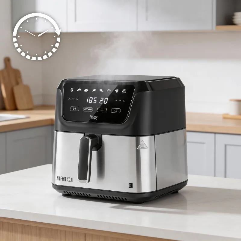 Friteuza Airfryer 8L 1700W Digital Air Fryer XXL Teesa